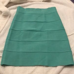 BCBG bandage mini skirt